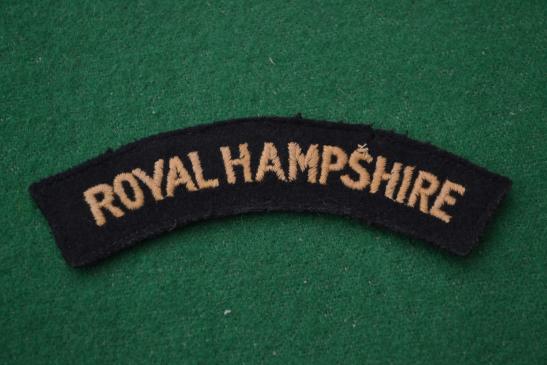 Royal Hampshire.