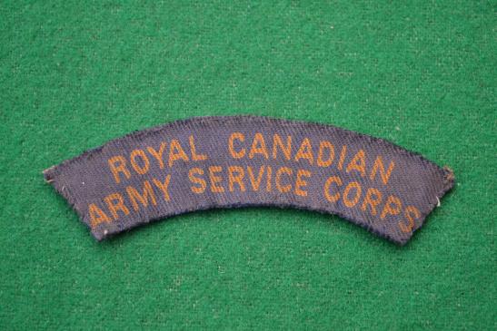 Royal Canadian Army Service Corp.