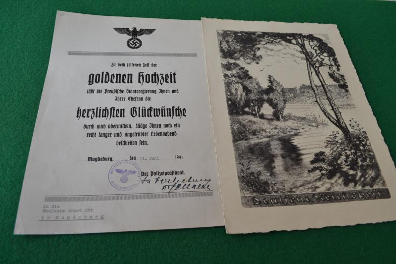 Certificate and Telegram.