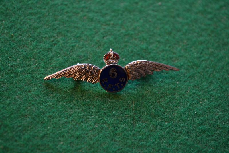 6th Elementary Flying School Badge,