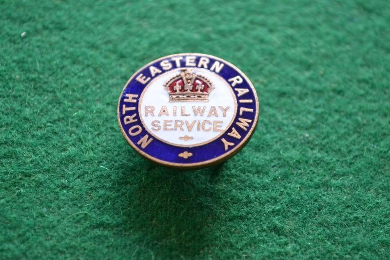 North Eastern Railway Badge.