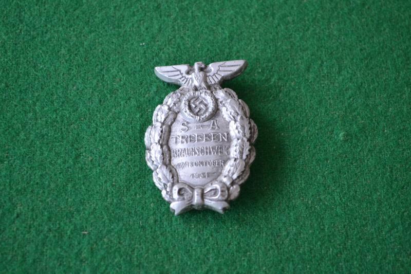 SA Treffen Braunschweig Badge.