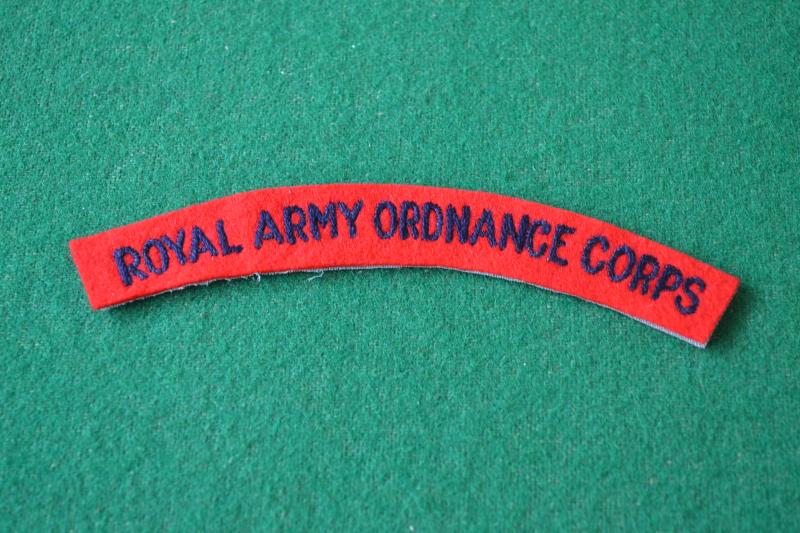 Royal Army Ordnance Corps.