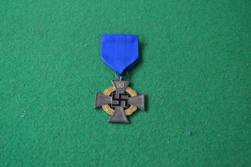 50 Year Faithful Service Cross.