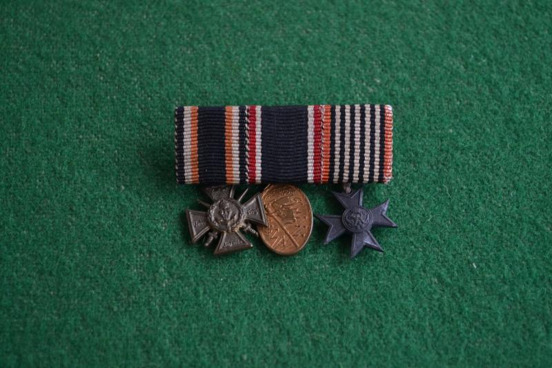 Miniature Medal Trio.