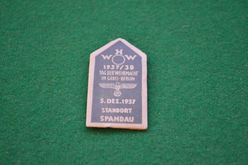 WHW Donation Badge.