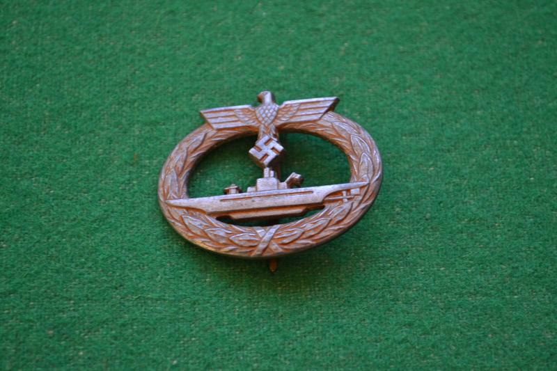 U. Boat Badge.