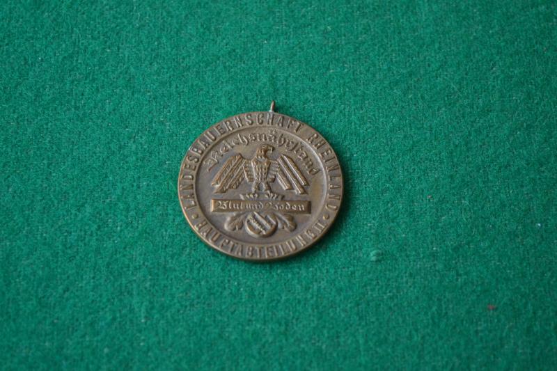 Reichsnahrstand Medallion.