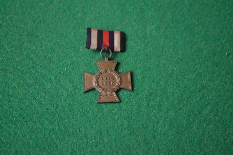 Cross of Honour Without Swords.