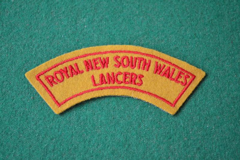 Royal NSW Lancers.