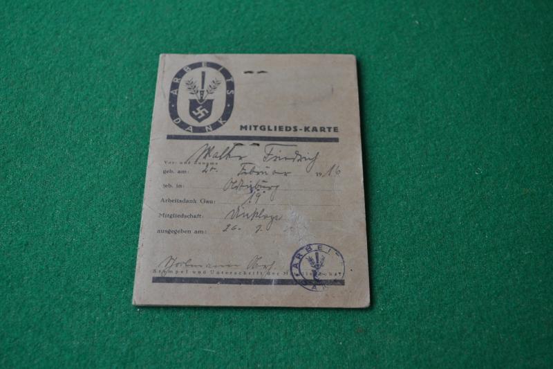 RAD Membership Card.