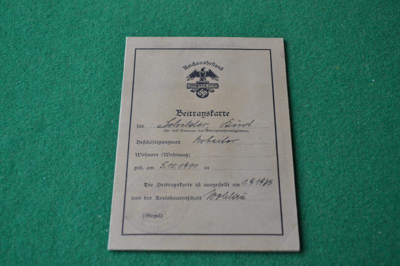 Membership Card.