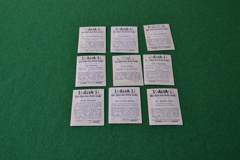 Cigarette Cards.