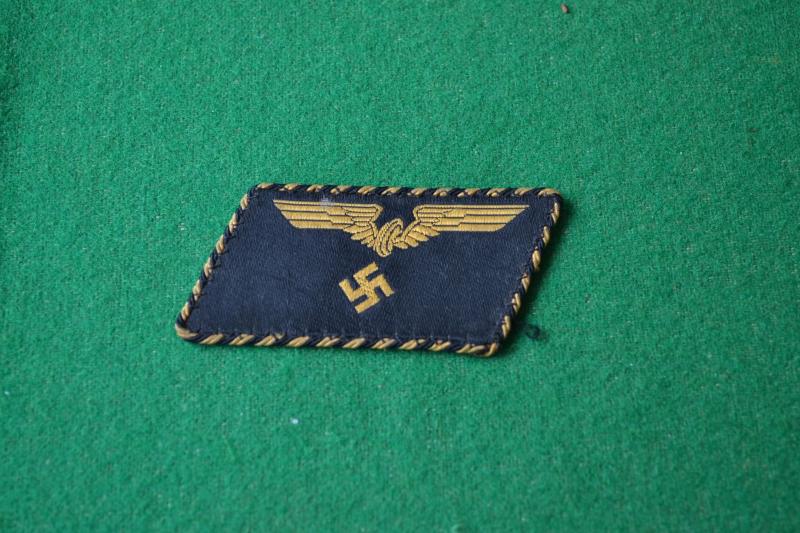 Reichsbahn Collar Badge.