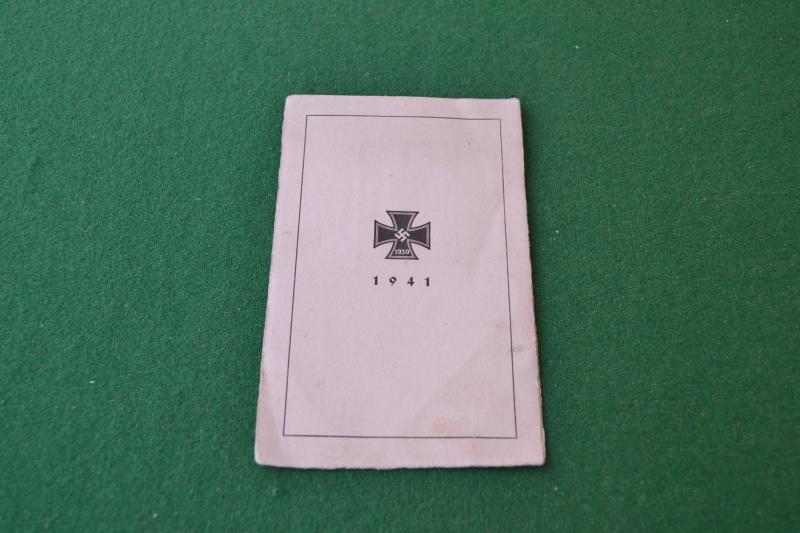 Afrika Korps Obituary Citation.
