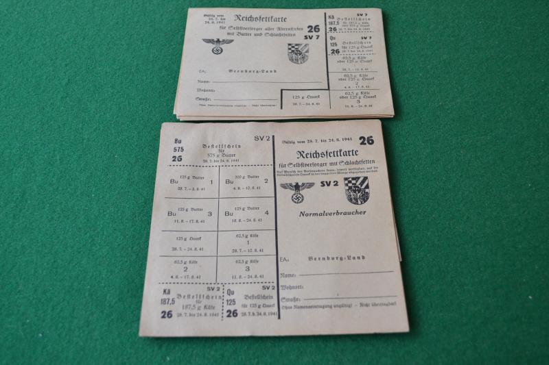 Ration Cards.