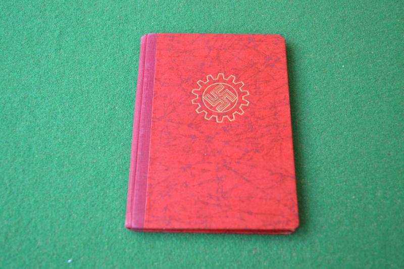 DAF Membership Book.