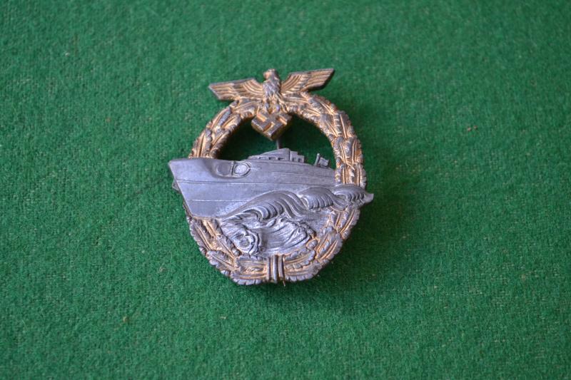 E Boat Badge.