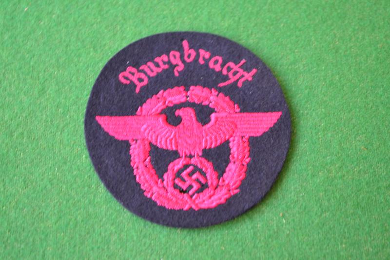 Fire Police Arm Badge.